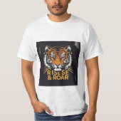 T-shirt Rise & Roar - Tigre (Devant)