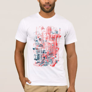T-shirt Risographe de machines simples