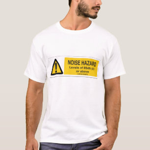 T-shirt risque de bruit