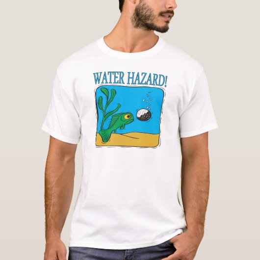 T-shirt Risque de l'eau (Devant)