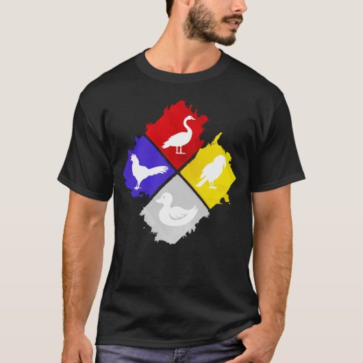 T-shirt Risque d'oiseaux (Devant)
