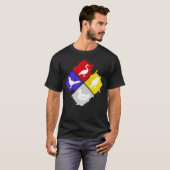 T-shirt Risque d'oiseaux (Devant entier)