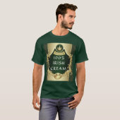T-Shirt risqué Saint-Patrick 100% Irish Cream (Devant entier)