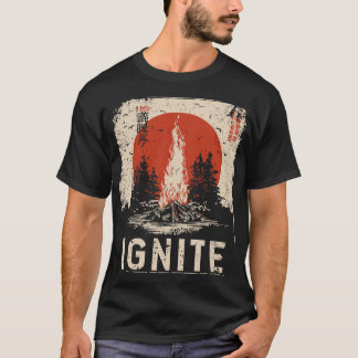 T-shirt Rituel d'étincelle : Lumière la pensée