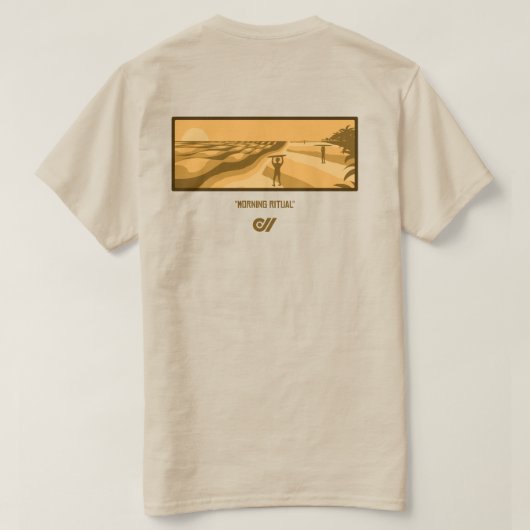 T-shirt Rituel du matin (Design dos)