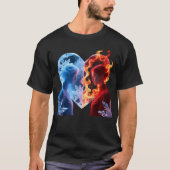 T-shirt Rivalité Exacerbée – Concept d'Énergie Compétitive (Devant)