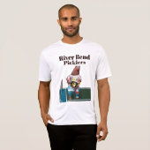 T-shirt River Bend Picklers pickleball new bern nc (Devant entier)