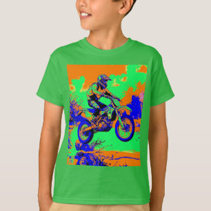 T-shirt River Hopping - Motocross Rider