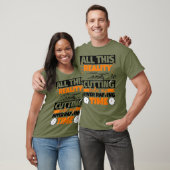 T-shirt River Rafting Funny Saying Hobby (Unisexe)