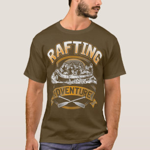 T-shirt River Rafting Whitewater Adventure Paddle Team