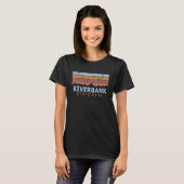 T-shirt Riverbank State Park New York Retro Cool (Devant entier)