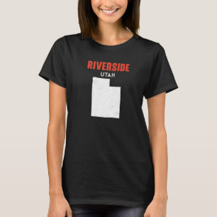 T-shirt Riverside Utah USA State America Travel Utahan