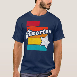 T-shirt Riverton Utah Souvenir Vintage en détresse 2