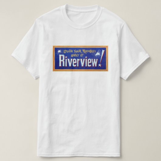 T-shirt Riverview Amusement Park, Chicago, Illinois (Design devant)