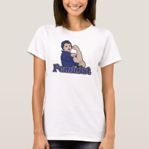 T-shirt rivètre féministe