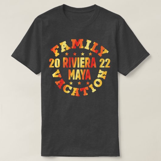 T-shirt Riviera Maya 2022 (Design devant)