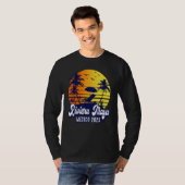 T-shirt Riviera Maya 2023 Mexico Sunset Beach Retro (Devant entier)