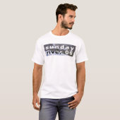 T-shirt Rivière 06 de dimanche (Devant entier)