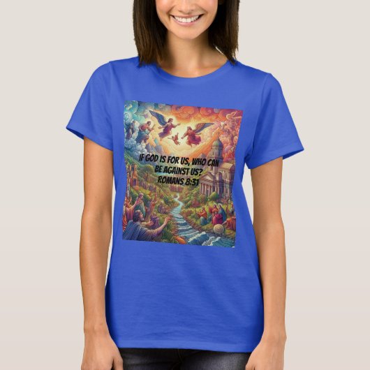 T-shirt Rivière céleste (Devant)