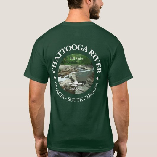 T-shirt Rivière Chattooga (C) (Dos)