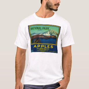 T-shirt Rivière de LabelHood de caisse d'Apple de parc