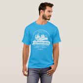 T-shirt Rivière Illinois (rafting 2) (Devant entier)