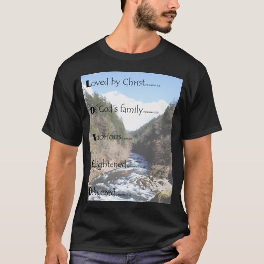 T-shirt Rivière North Santiam Classique aimée (Devant)