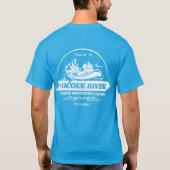 T-shirt Rivière Ocoee (rafting2) (Dos)