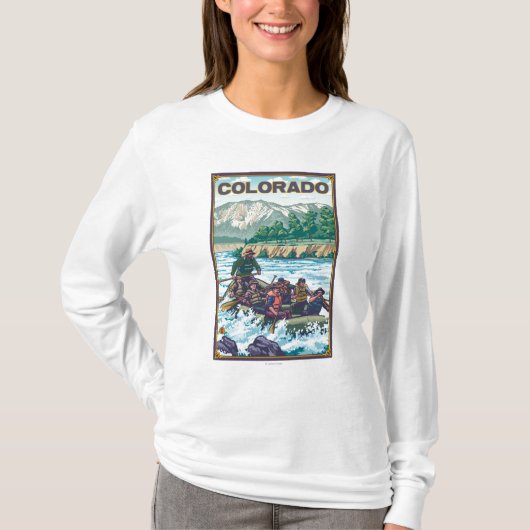 T-shirt Rivière RaftingColorado (Devant)