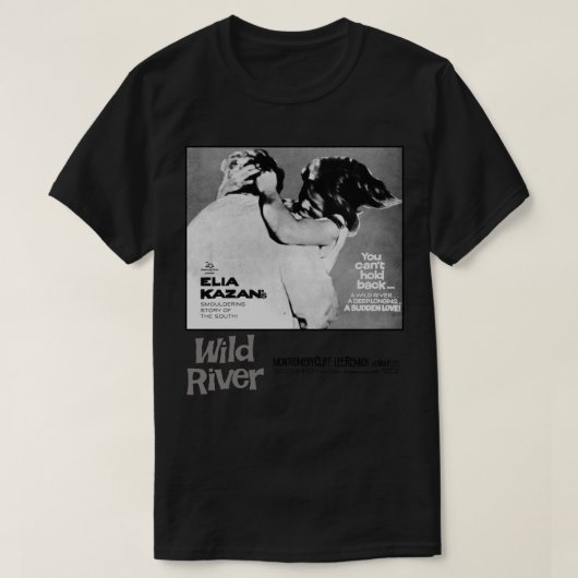 T-shirt rivière sauvage (Design devant)