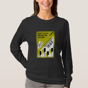 T-shirt Rivière Thames Regatta - Vintage Retro Style Rowin