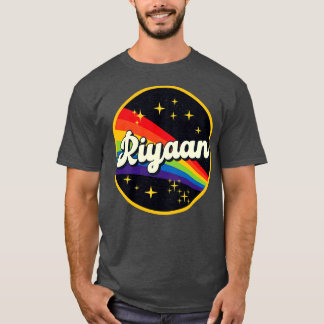 T-shirt Riyaan Arc En Arc Dans L'Espace Style Vintage