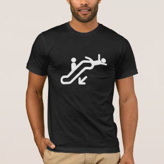 T-shirt Riyah-Li conçoit l'avertissement d'escalator