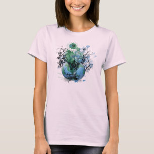 T-shirt Riyah-Li dessine la Terre
