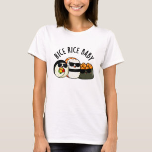 T-shirt Riz Bébé Funny Sushi Roll Pun