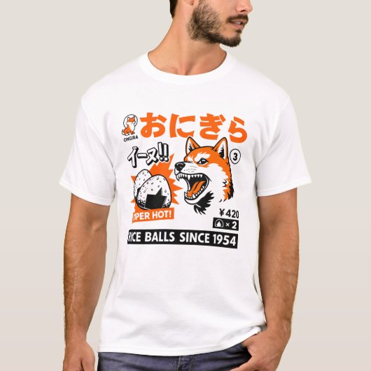 T-shirt Riz Oni Super Chaud (Devant)