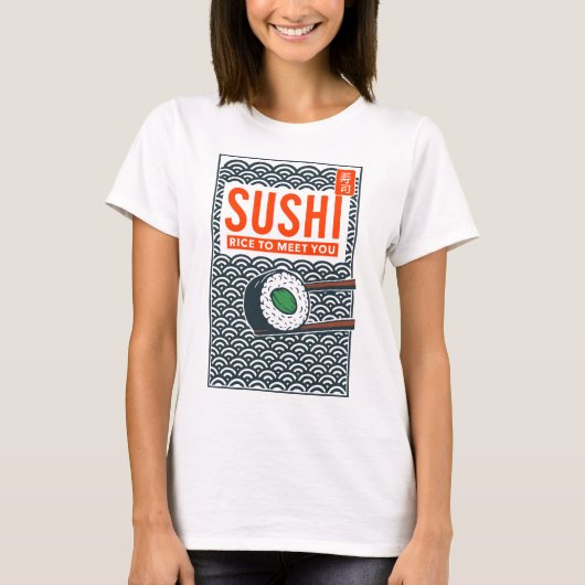 T-shirt Riz pour vous rencontrer (Devant)