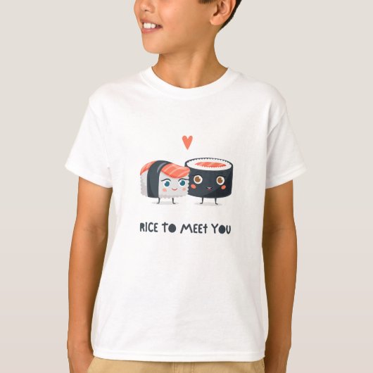 T-shirt Riz Pour Vous Rencontrer (Devant)