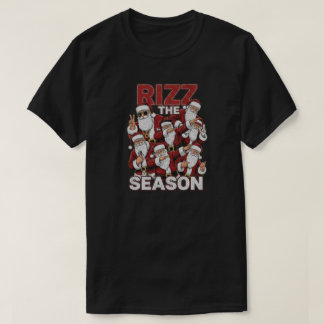 T-shirt Rizz La Saison Drôle De Noël Père Noël
