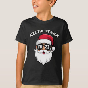 T-shirt Rizz Saison Santa Claus Rizzmas Riz Drôle Chri