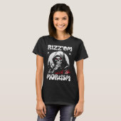 T-shirt Rizz'em avec le Mortisme (B&W) (Devant entier)