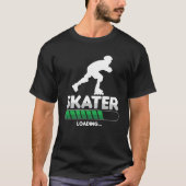 T-shirt Rk8 Patins Roulants Inline Patins Sports Inline Pa (Devant)