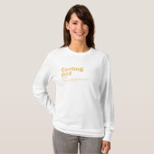 T-shirt Rling Girl - Curling (Devant entier)