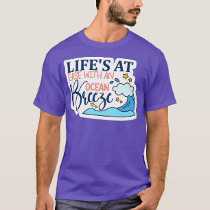 T-shirt Rms00693 Lifes à l'aise avec une brise océanique2