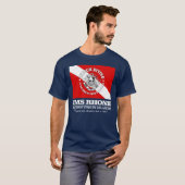 T-shirt RMS Rhone (meilleures épaves) (Devant entier)