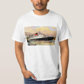 T-shirt RMS Saxonia (Devant)