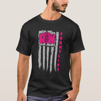 T-shirt Rn Frontline Hero Frontline Infirmières Enregistré