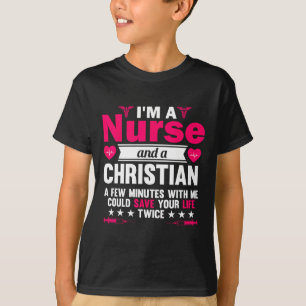 T-shirt Rn Lvn Cna Infirmière Grad Cool chrétien Infirmièr