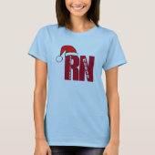 T-shirt RN Père Noël avec le CASQUETTE pour NOËL (Devant)