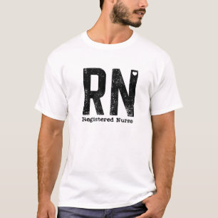 T-shirt RN Register ed Living That Nurse Life All Night Sc